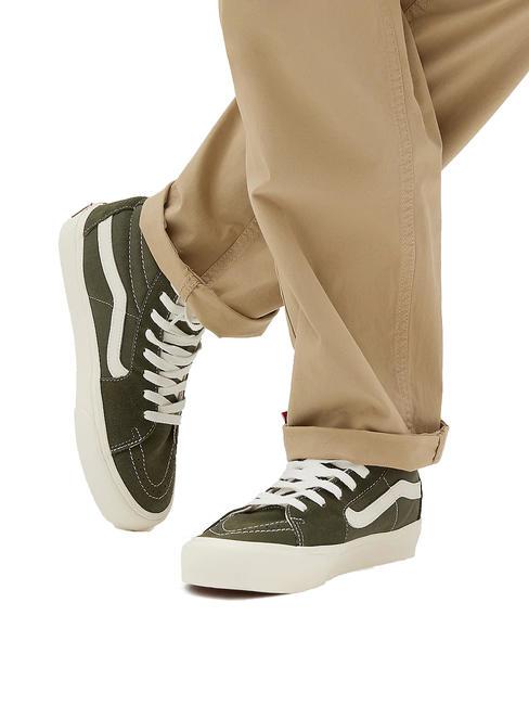 UA SK8-HI VR3 Tenisi inalti din piele frunza de strugure - Pantofi unisex