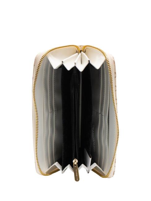 MONOGRAM Fermoar &icirc;n jurul portofelului alb - Portofele femei