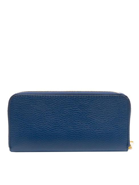 FIORDALISO  Portofel din piele cu fermoar blugi - Portofele femei