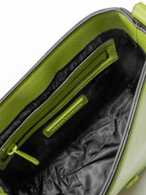 NINA  Geantă de umăr mini, cu curea de umăr verde acid - Genți femei