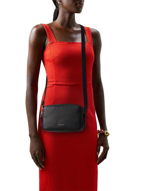 MALORY  Mini geantă pentru cameră cu curea de umăr negru - Genți femei