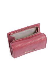 COCCINELLE METALLIC SOFT Portofel din piele pietrișată lemn de trandafir - Portofele femei - 3