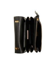 COCCINELLE ARLETTIS Geanta de mana din piele ciocanita negru - Genți femei - 3