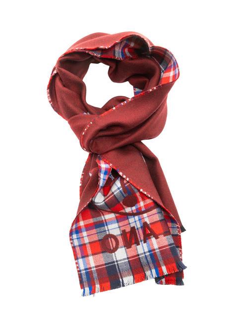 MILANO Eșarfă de lână Burgundia - Eșarfe