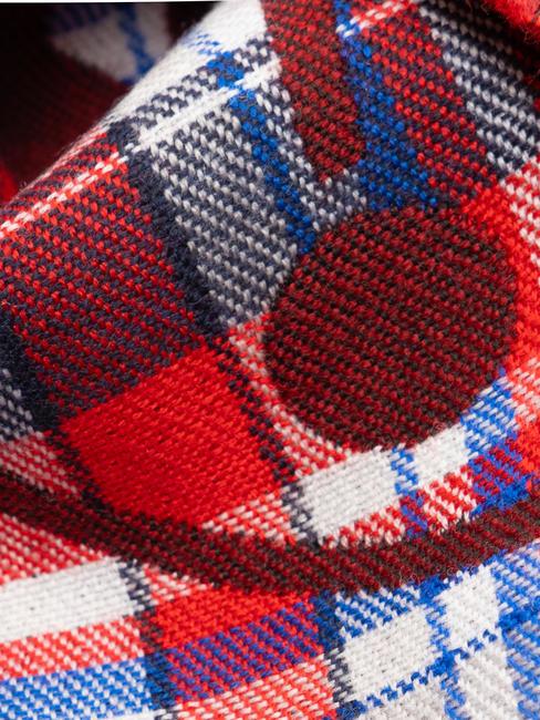 MILANO Eșarfă de lână Burgundia - Eșarfe