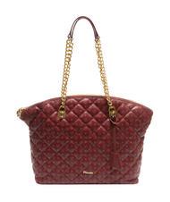 POLLINI HERITAGE Quilted Cumpărător pe umăr Burgundia - Genți femei - 5