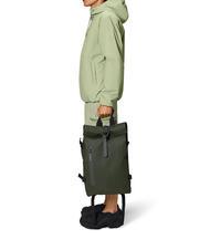 RAINS ROLLTOP RUCKSACK Rucsac verdeaţă - Rucsacuri pentru școală și timp liber - 3