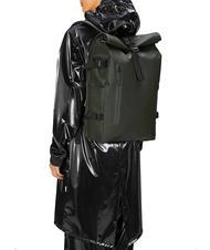 RAINS ROLLTOP RUCKSACK Rucsac verdeaţă - Rucsacuri pentru școală și timp liber - 4