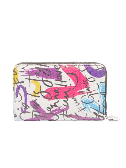 TEDDY COLLECTION Fermoar în jurul portofelului alb - Saci și accesorii pentru copii