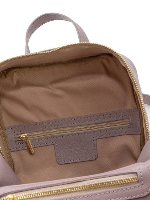 GELSO Rucsac din piele roz milenar - Genți femei