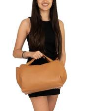 LESAC FRESIA Geanta de mana, cu bareta de umar, din piele natural - Genți femei - 4