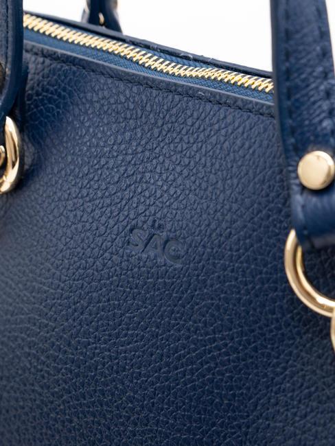 VIOLA  Geanta de cumparaturi din piele blugi - Genți femei