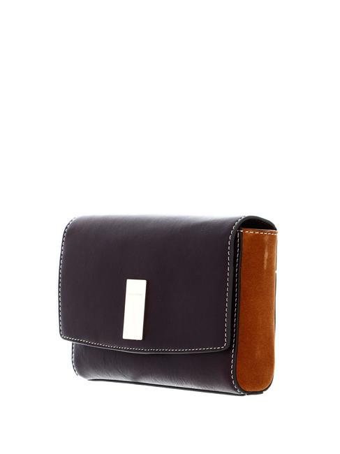 CAMPIONARIO - DAFNE  Geanta mini de umar, din piele maro/cabaniu - Genți femei