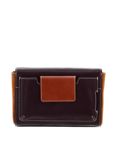 CAMPIONARIO - DAFNE  Geanta mini de umar, din piele maro/cabaniu - Genți femei