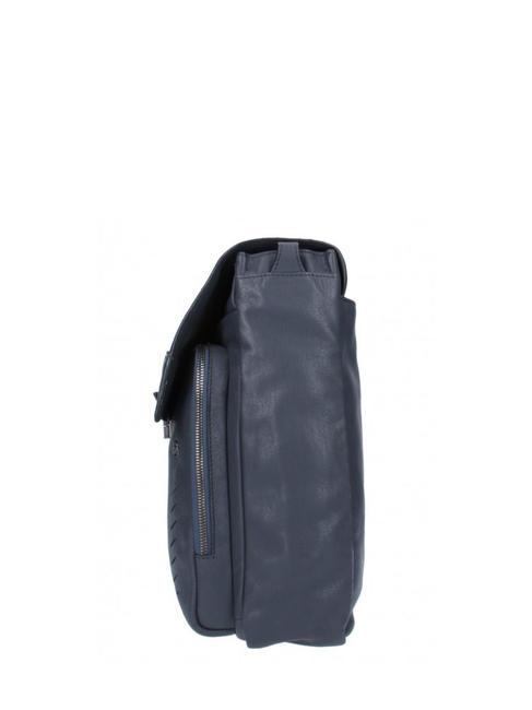 CAMPIONARIO -  NABUCCO Servietă din piele, suport pentru bucăți de 15,6". albastru - Serviete birou