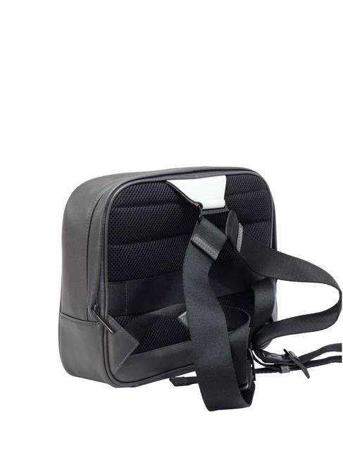 CAMPIONARIO - ERMES Rucsac mic din piele, suport pentru iPad 11 RED - Rucsacuri pentru laptop