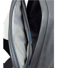 PIQUADRO CAMPIONARIO - ERMES Rucsac mic din piele, suport pentru iPad 11 RED - Rucsacuri pentru laptop - 3