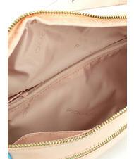 PIQUADRO CAMPIONARIO -  BLUE SQUARE Geanta cu curea din piele ROSA - Borsete de br&acirc;u - 4