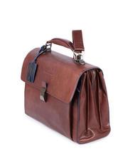 PIQUADRO CAMPIONARIO - BLUE SQUARE SPECIAL Servietă din piele pentru laptop de 15,6 inchi MORO - Serviete birou - 2