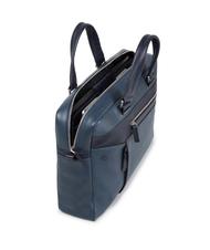 PIQUADRO Dosarul CARY linie, 15 "titular PC albastru - Serviete birou - 3