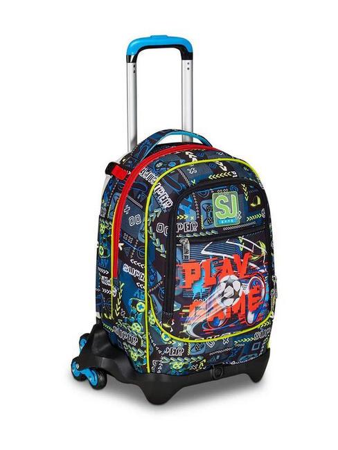 FUNNYGOAL Rucsac troler 3 in 1, detasabil FIERY RED - Rucsacuri cu role