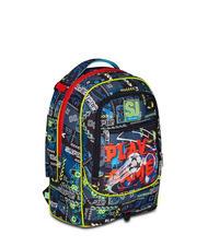 SJGANG FUNNYGOAL Rucsac troler 3 in 1, detasabil FIERY RED - Rucsacuri cu role - 6