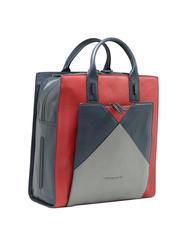 PIQUADRO CAMPIONARIO - PRISMA Servieta rucsac din piele, suport pc 15". albastru - Serviete birou - 2