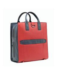 PIQUADRO CAMPIONARIO - PRISMA Servieta rucsac din piele, suport pc 15". albastru - Serviete birou - 4