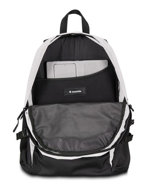 INVICT-ACT PLUS FIBRA OTTICA Rucsac pentru laptop de 14". gri ghețar - Rucsacuri pentru școală și timp liber