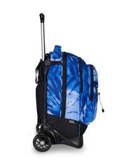INVICTA PLUS GRS FANTASY Rucsac troler detasabil shibori albastru - Rucsacuri cu role - 3