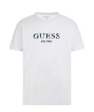 GUESS SS CN Tricou din bumbac alb purpuriu - tricou - 3