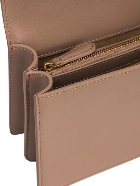 CLASSIC LOVE BAG O singură geantă biscuit de ghimbir-aur antic - Genți femei