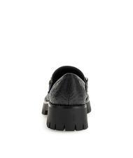 GUESS ALMOSTY Mocasin cu lanț cu logo 4G BLACK - Pantofi femei - 5