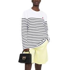 PINKO MINI LOVE BAG Geanta cu maner aur negru-vechi - Genți femei - 6