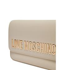 LOVE MOSCHINO LETTERING geanta de umar fildeş - Genți femei - 4