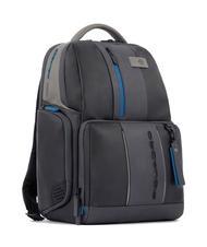 PIQUADRO Rucsac URBAN FAST-CHECK, suport pentru computer 15,6 ", din piele negru grigiongr - Rucsacuri pentru laptop - 2