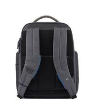PIQUADRO Rucsac URBAN FAST-CHECK, suport pentru computer 15,6 ", din piele negru grigiongr - Rucsacuri pentru laptop - 3