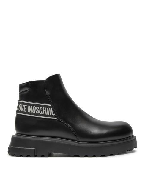 SQUARE 40 Botine Beatles din piele negru - Pantofi femei