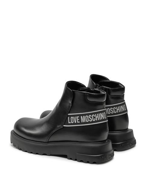 SQUARE 40 Botine Beatles din piele negru - Pantofi femei