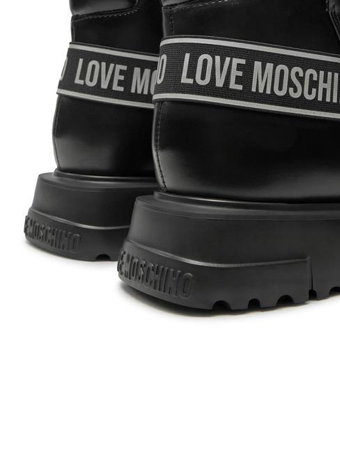 SQUARE 40 Botine Beatles din piele negru - Pantofi femei