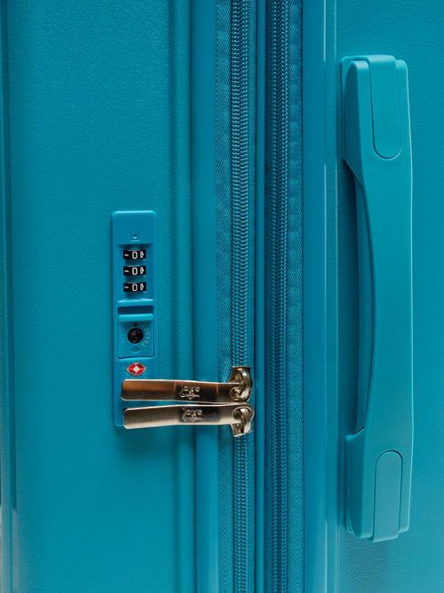 LIGHT POP 1 Cărucior mediu extensibil moda albastru - Trolere rigide