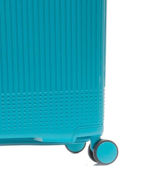 LIGHT POP 1 Cărucior mare extensibil moda albastru - Trolere rigide