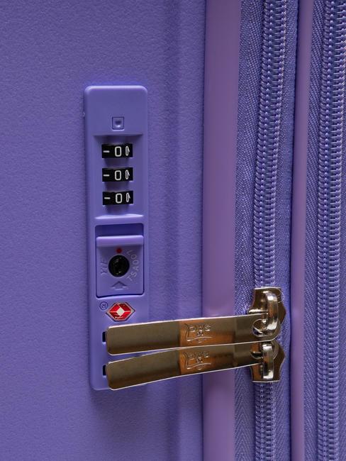 LIGHT POP 1 Cărucior mare extensibil violet deschis - Trolere rigide