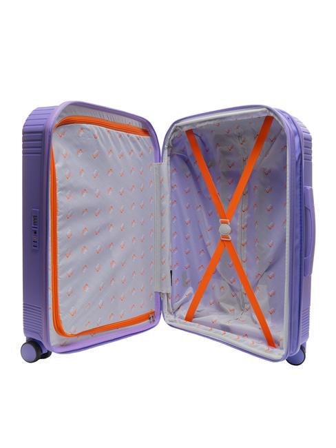 LIGHT POP 1 Set cărucior: cabina+mediu și mare extensibil violet deschis - Set trolere