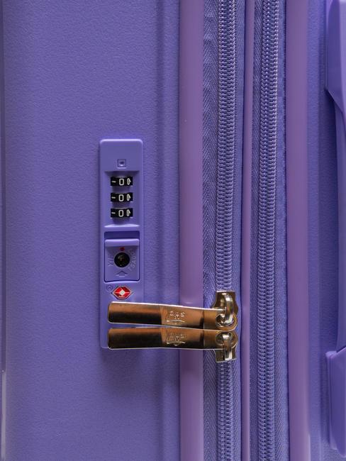 LIGHT POP 1 Set cărucior: cabina+mediu și mare extensibil violet deschis - Set trolere