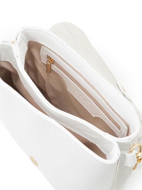 ORTENSIA  Geanta de umar, cu bareta de umar alb optic - Genți femei