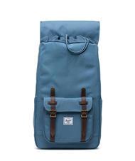 HERSCHEL LITTLE AMERICA  Rucsac de dimensiune standard albastru oțel - Rucsacuri pentru școală și timp liber - 4