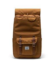 HERSCHEL LITTLE AMERICA MID Rucsac de dimensiune medie maro bronz - Rucsacuri pentru școală și timp liber - 4