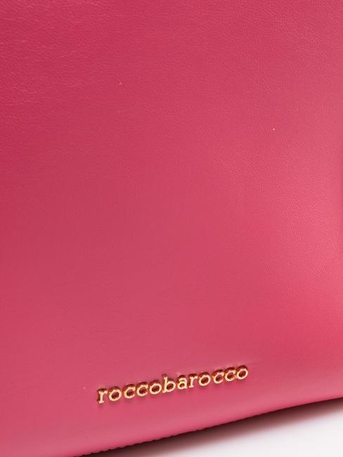 GAIA  Geanta de cumparaturi cu curea de umar fucsie - Genți femei