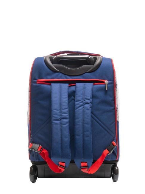 WEBBED WONDER Rucsac cu troler Bluedeep - Rucsacuri cu role